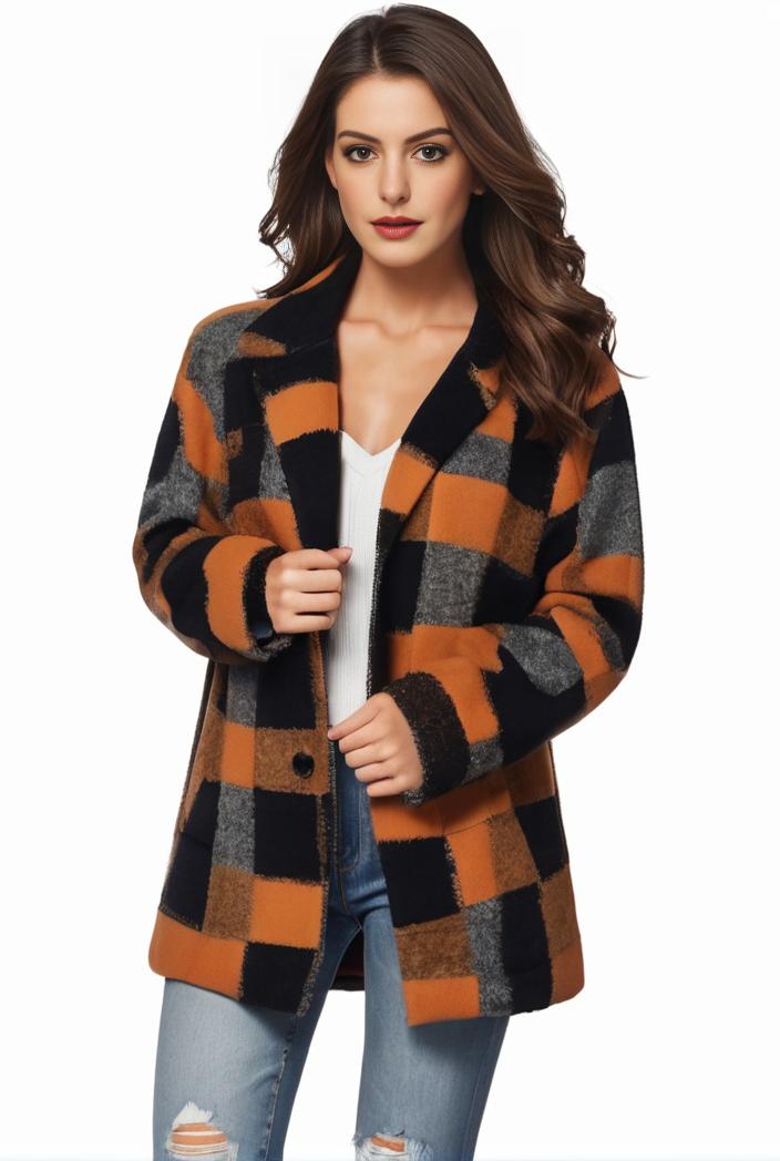 plus size halloween coat women s pus allover cat pumpkin print long sleeve open front medium stretch cardigan overcoat 129678