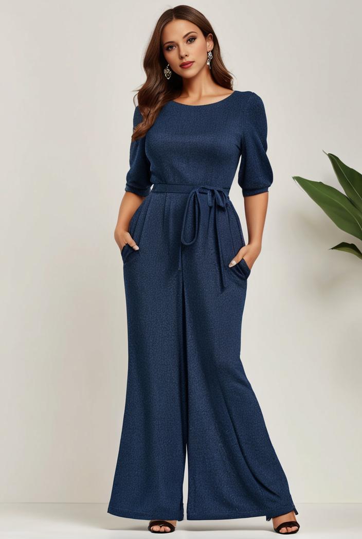 3 4 sleeve bodycon plunging back sequin evening dress 136922