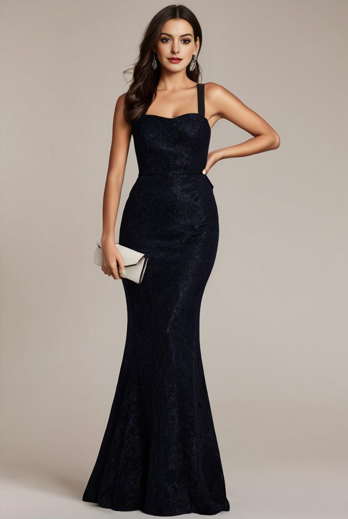glitter spaghetti strap u veck open back bodycon stretchy evening dress 113049
