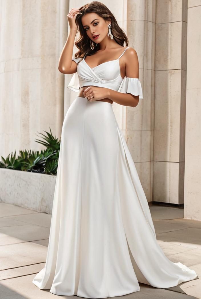 off shoulder spaghetti strap a line maternity dress 114641