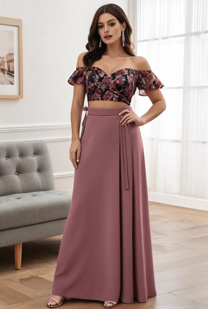 off shoulder spaghetti strap a line maternity dress 114722