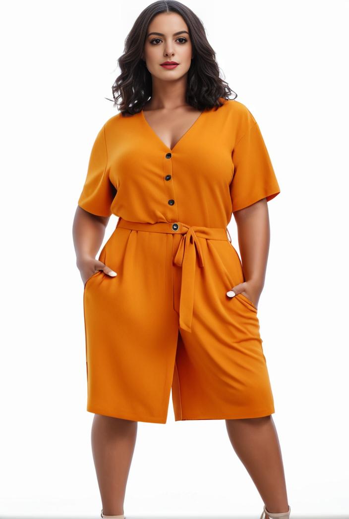 plus size faith letter print short sleeve midi dress with pockets women s plus slight stretch casual dress 116310