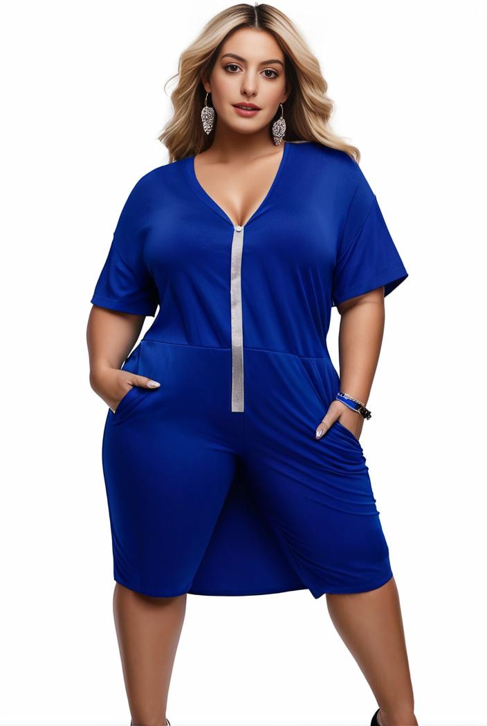 plus size faith letter print short sleeve midi dress with pockets women s plus slight stretch casual dress 116317