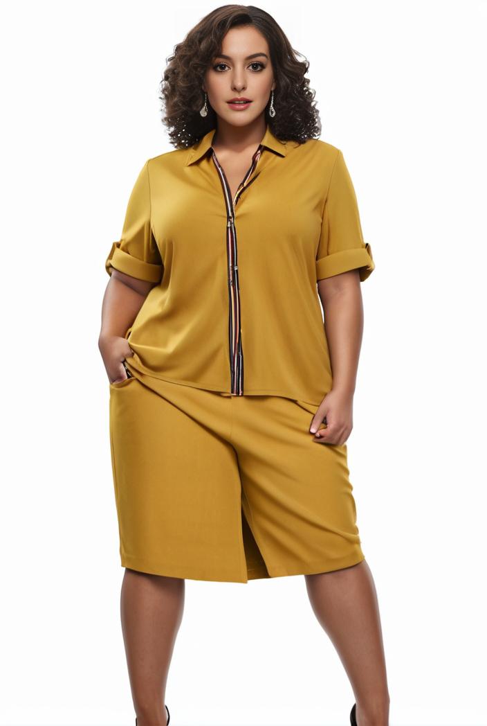 plus size faith letter print short sleeve midi dress with pockets women s plus slight stretch casual dress 116323