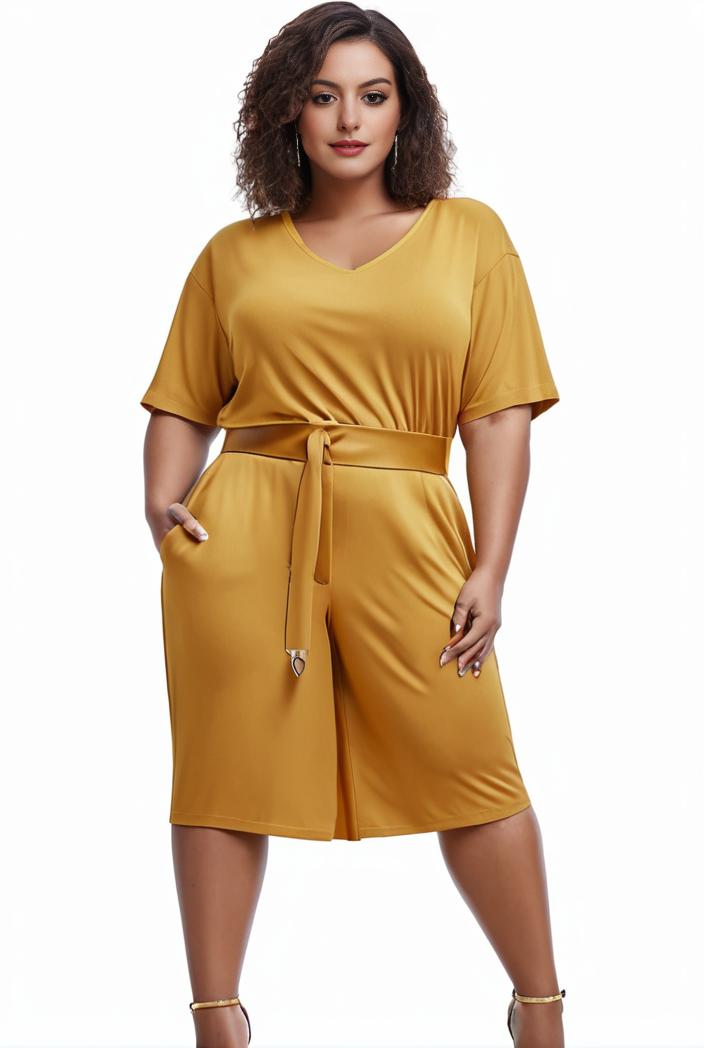 plus size faith letter print short sleeve midi dress with pockets women s plus slight stretch casual dress 116325