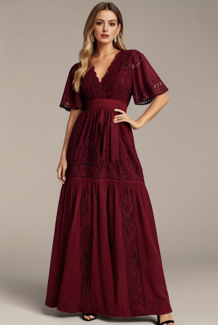plus size floor length formal evening gowns for weddings 116443
