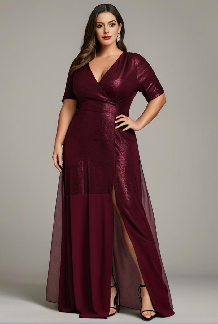 plus size floor length formal evening gowns for weddings 116446