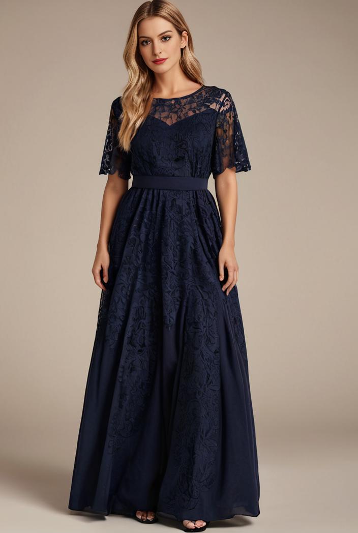 plus size floor length formal evening gowns for weddings 116475
