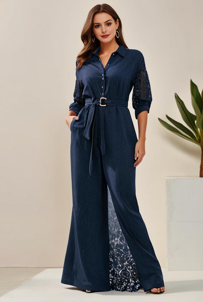 3 4 sleeve bodycon plunging back sequin evening dress 126618