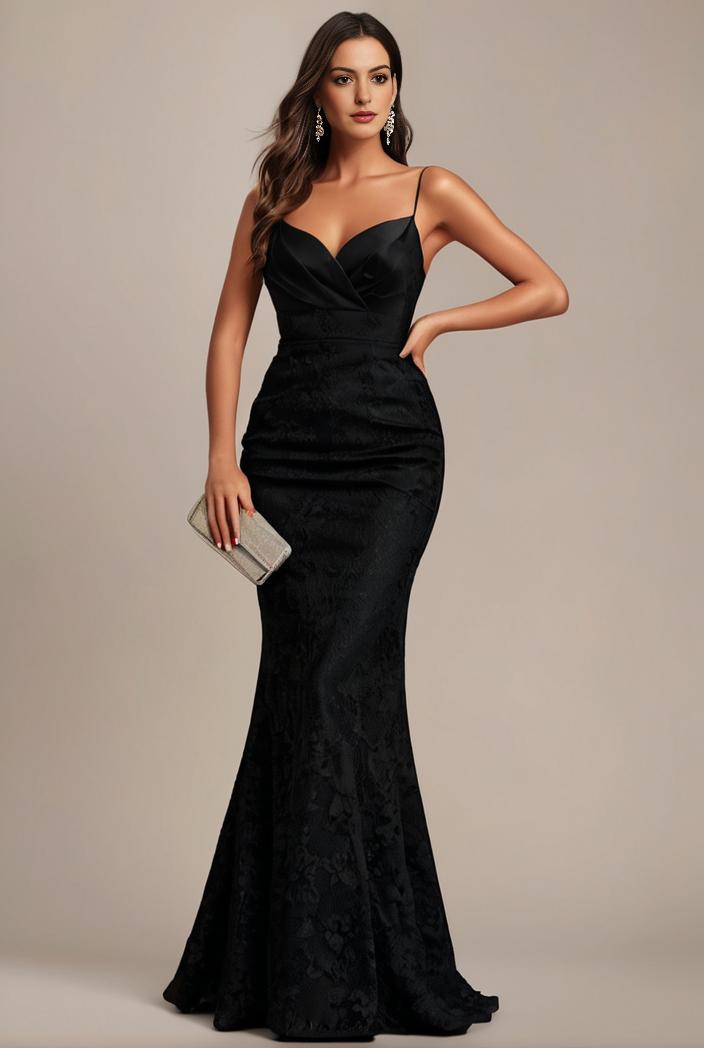 glitter spaghetti strap u veck open back bodycon stretchy evening dress 131805