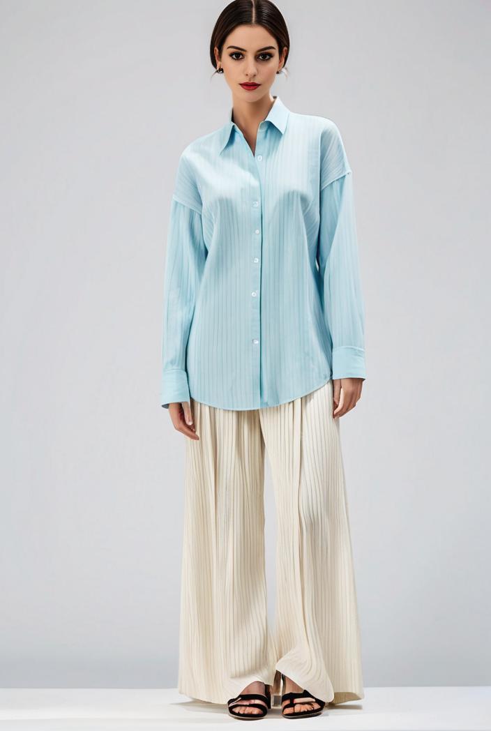 pleated high waist commuting temperament maxi dress 133780