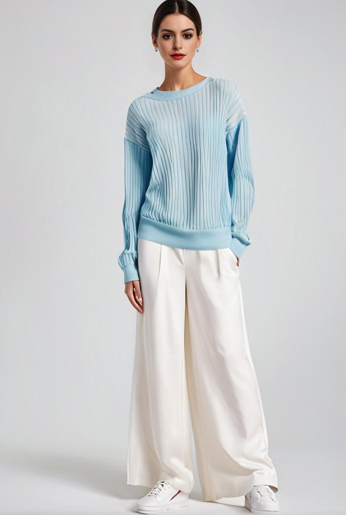 pleated high waist commuting temperament maxi dress 133778