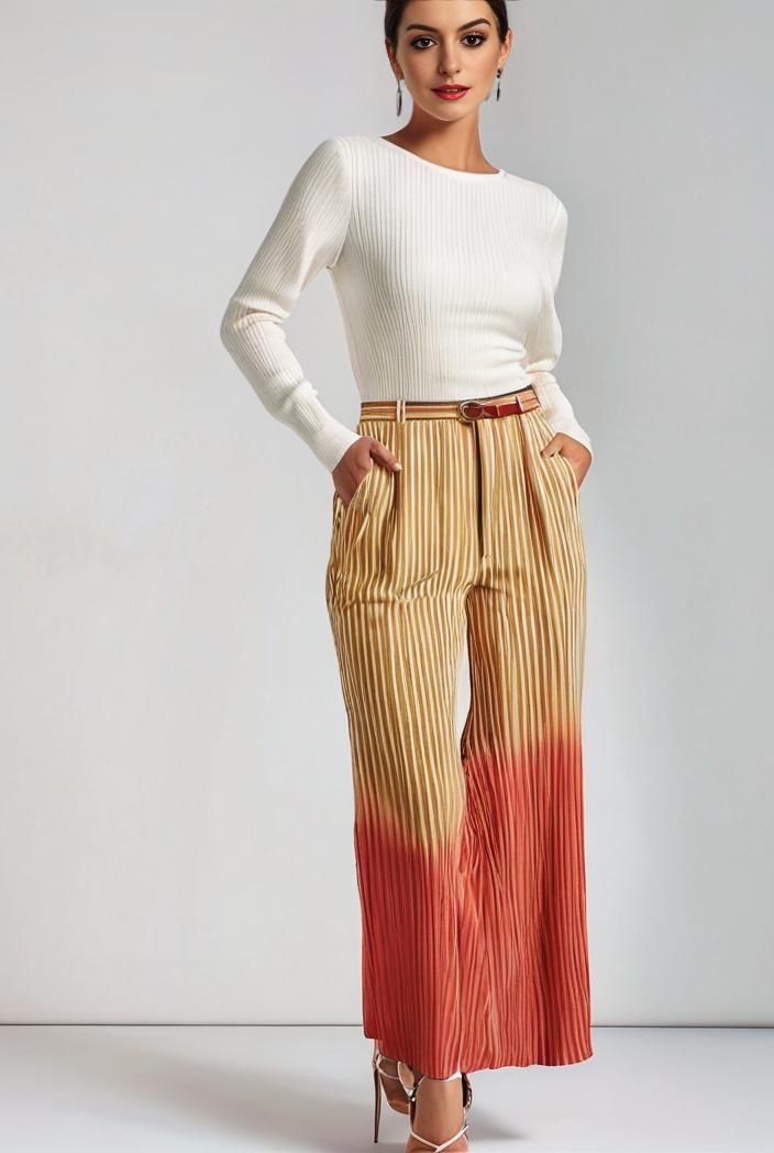 pleated high waist commuting temperament maxi dress 133800