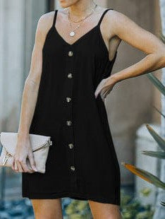 Off-Shoulder Sleeveless A-line Short Skirt in Various Colors