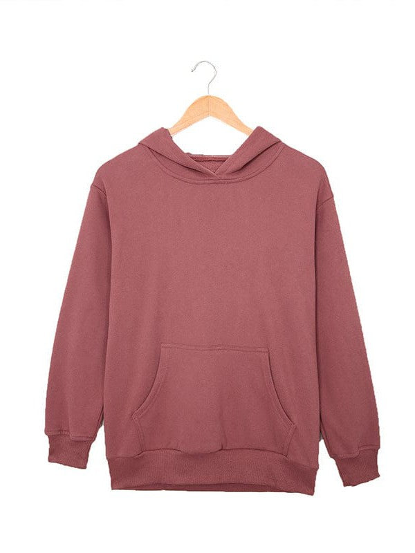 Comfy Loose Fit Women's Hoodie with Pockets in Various Colors and Sizes