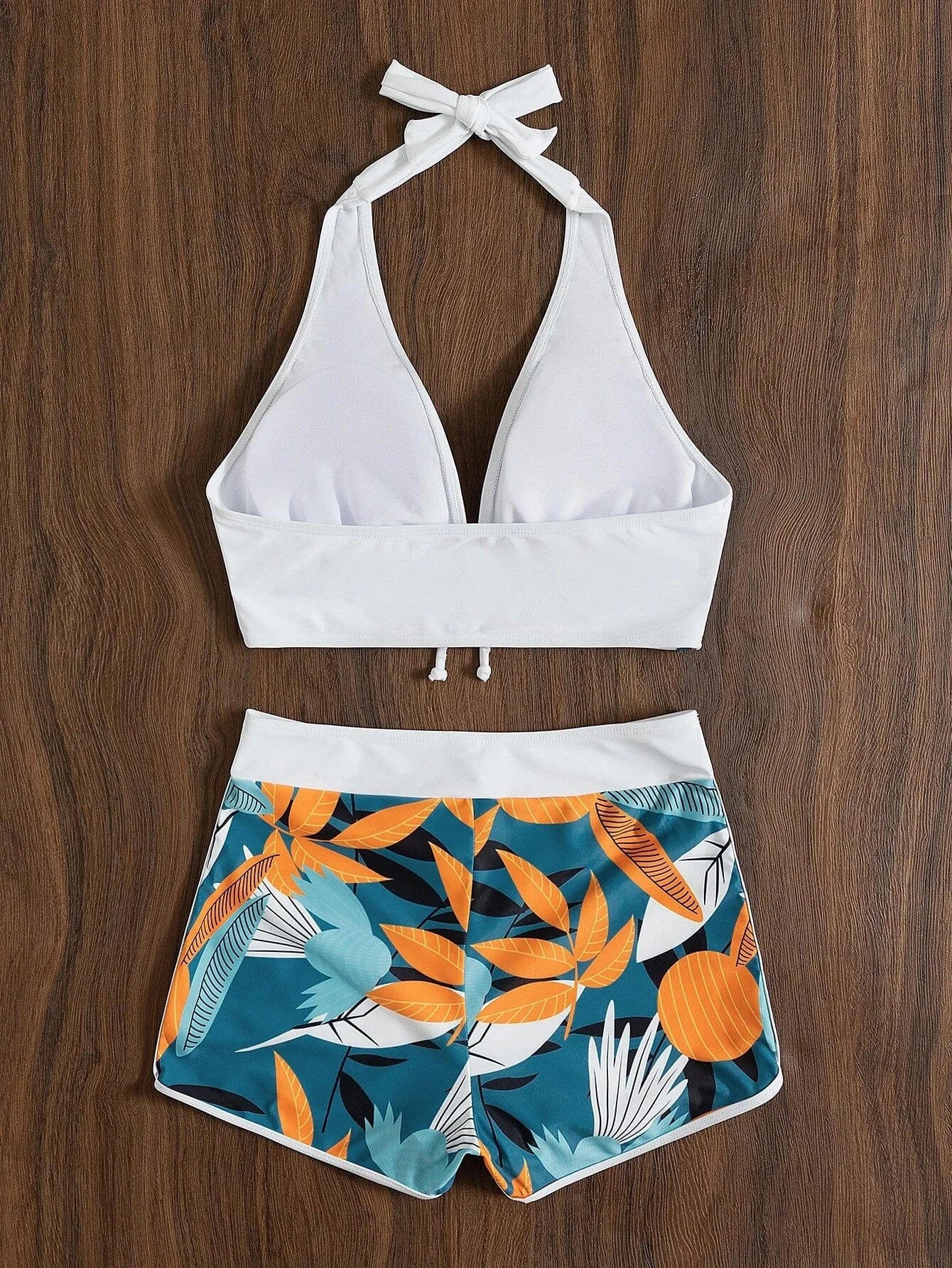 New Women's Bikini Sexy Split High Waist Swimsuit Lace Printed Solid Color Swimwear Women Bathing Suit