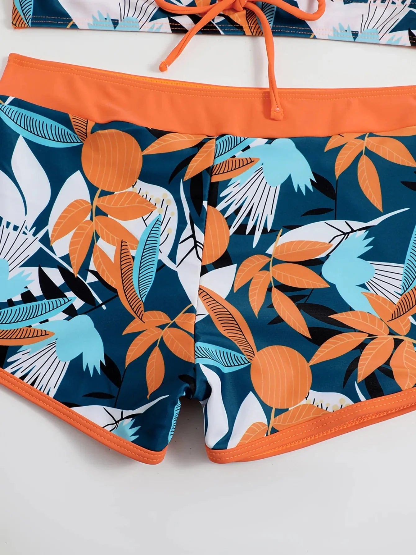 New Women's Bikini Sexy Split High Waist Swimsuit Lace Printed Solid Color Swimwear Women Bathing Suit