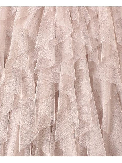 Asymmetrical Layered Swing Tulle Maxi Skirt for Women