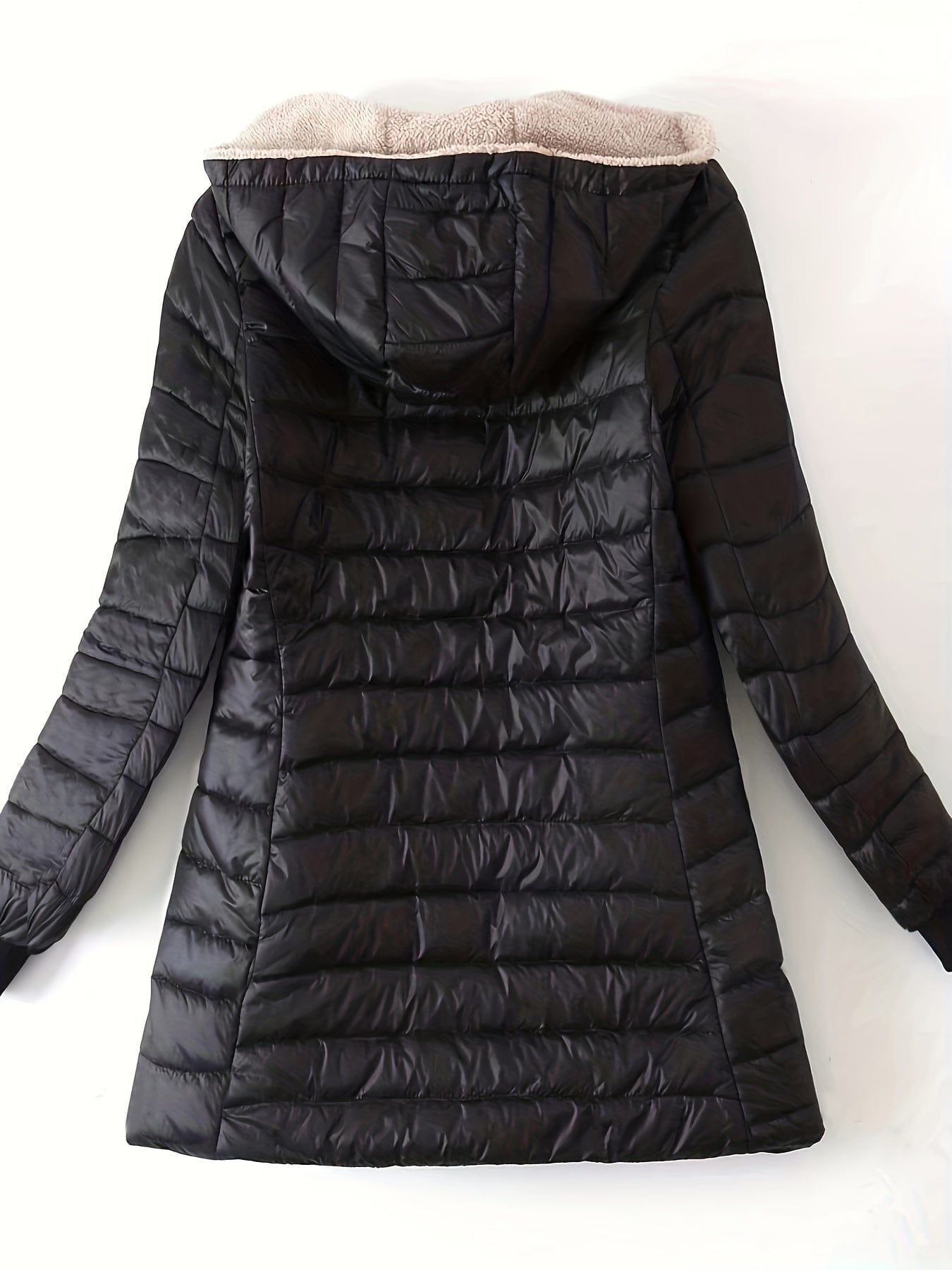 Zip Up Cozy Winter Warm Stylish Hooded Coat
