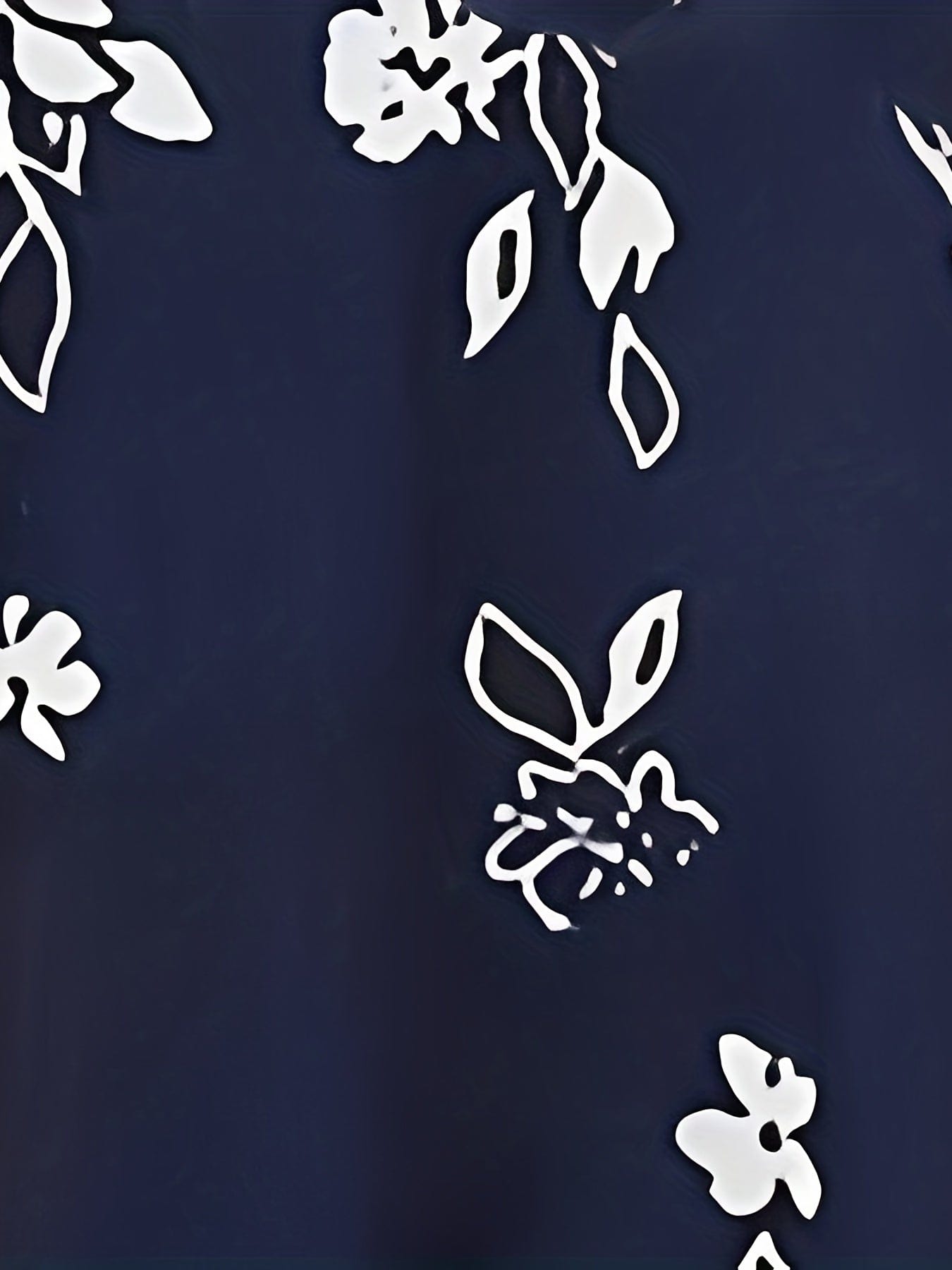 Plus Size Casual Top, Women's Plus Floral Print V Neck Slight Stretch Tank Top