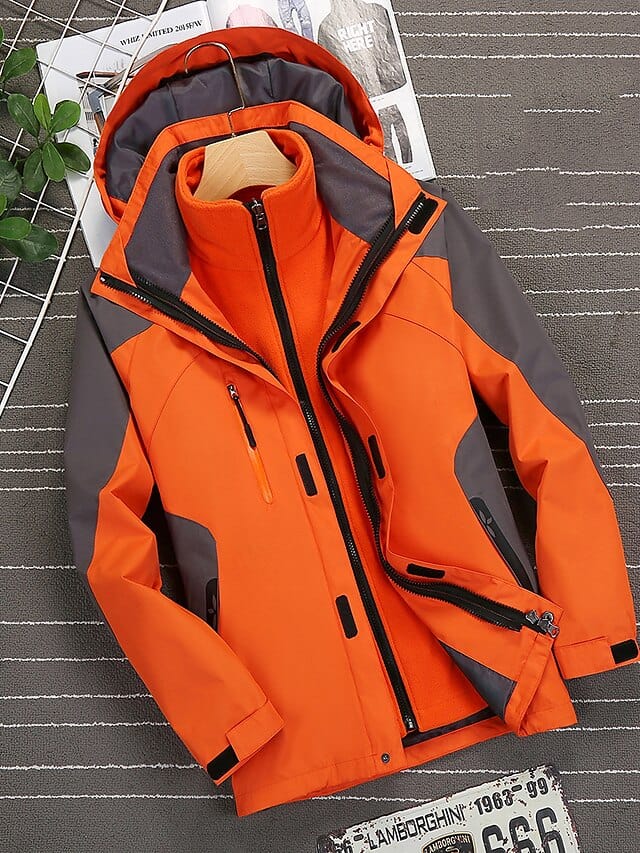 3-in-1 Women's Ski and Hiking Jacket for Winter Outdoor Adventures