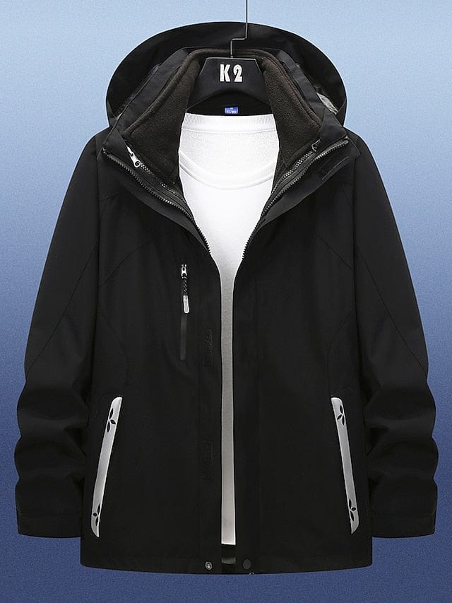 3-in-1 Women's Ski and Hiking Jacket for Winter Outdoor Adventures