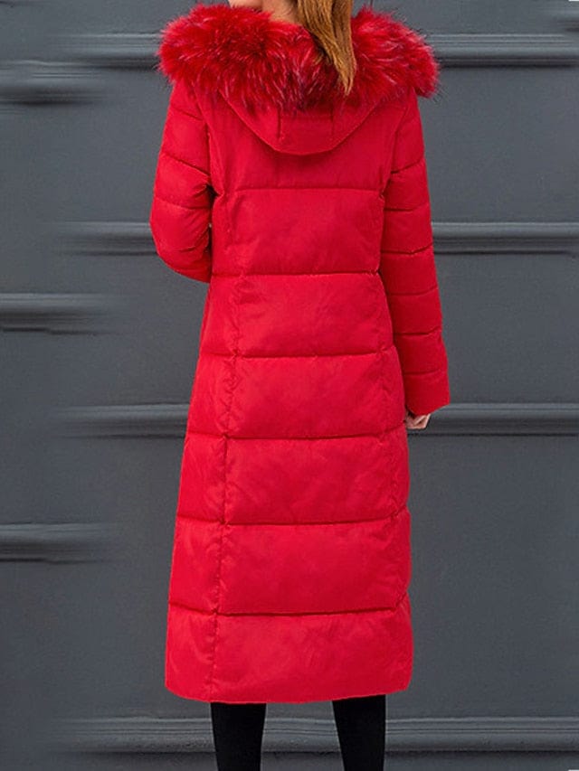 Women's Stylish Puffer Hooded Winter Parka Coat - Versatile Chic Outerwear for Any Occasion