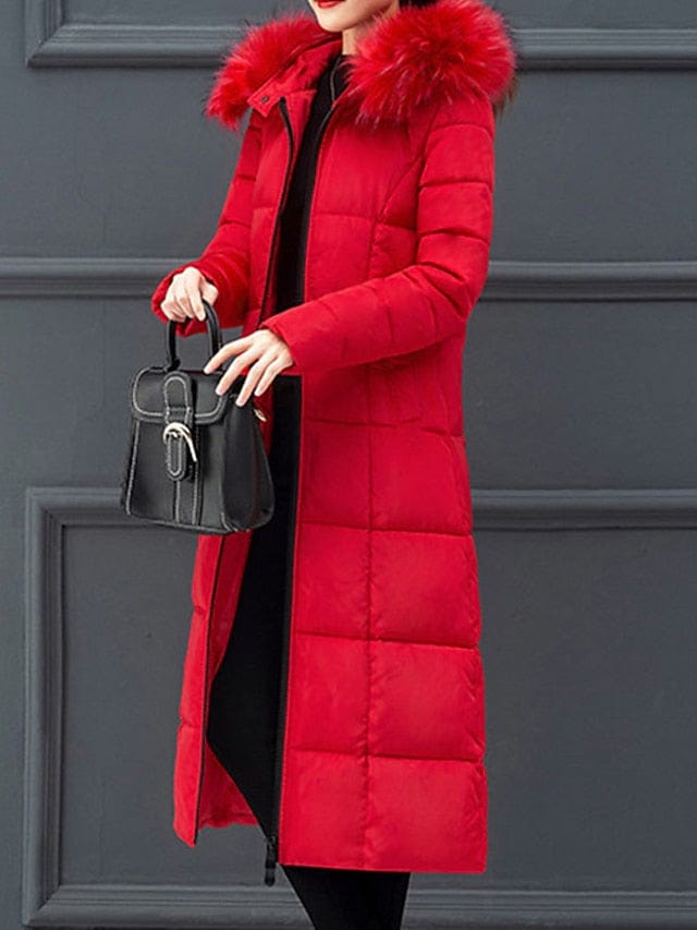 Women's Stylish Puffer Hooded Winter Parka Coat - Versatile Chic Outerwear for Any Occasion
