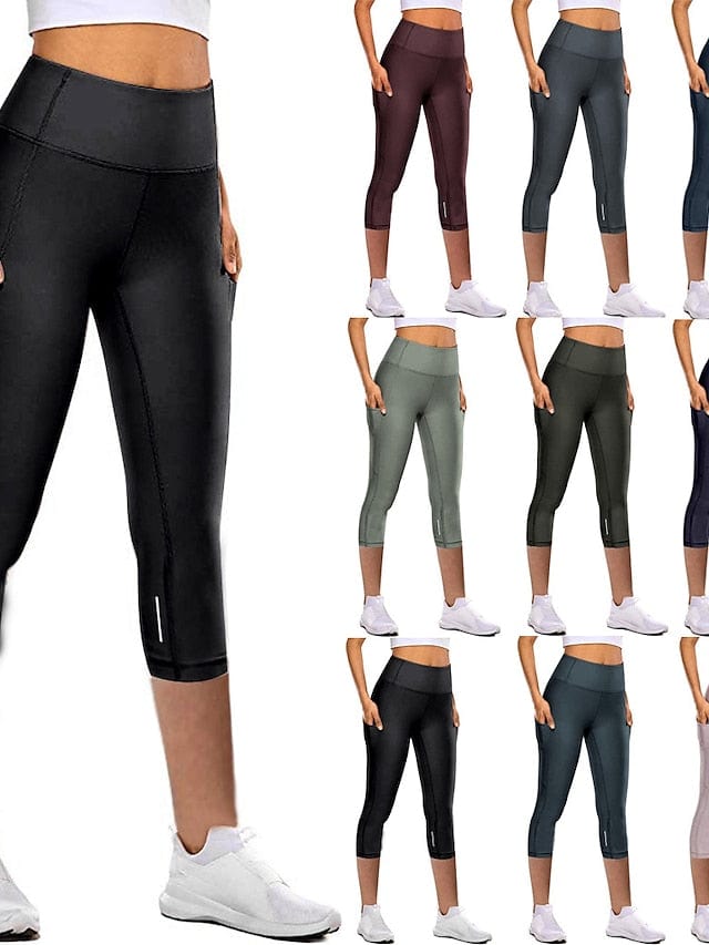Advanced Women's Running Leggings with Phone Pocket and High Waist