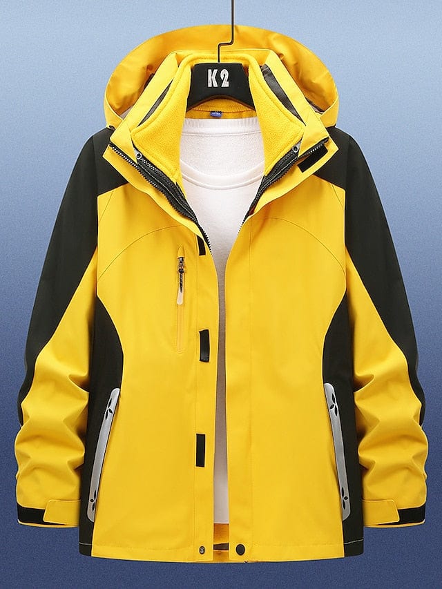 3-in-1 Women's Ski and Hiking Jacket for Winter Outdoor Adventures