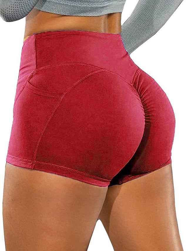 Yoga Biker Shorts for Women with High Waist and Butt Lifting Technology