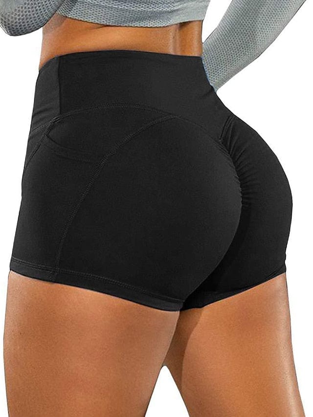 Yoga Biker Shorts for Women with High Waist and Butt Lifting Technology