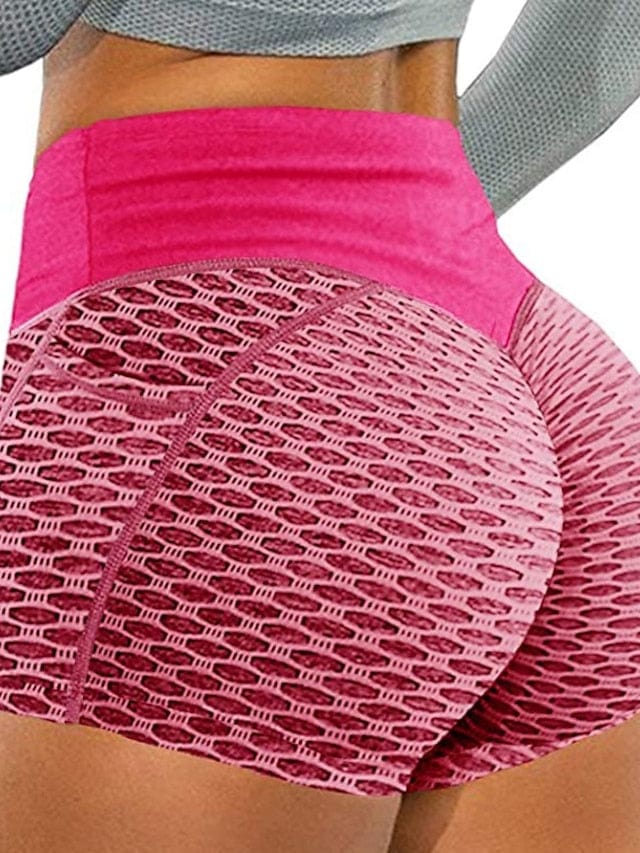 Yoga Fitness Shorts with Criss Cross Butt Lift and Squat-Proof Design for Women