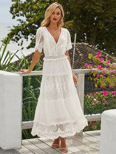 Off-Shoulder Sleeveless A-line Short Skirt in Various Colors
