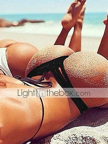 Yellow V-Wire Neckline Bikini Bottom