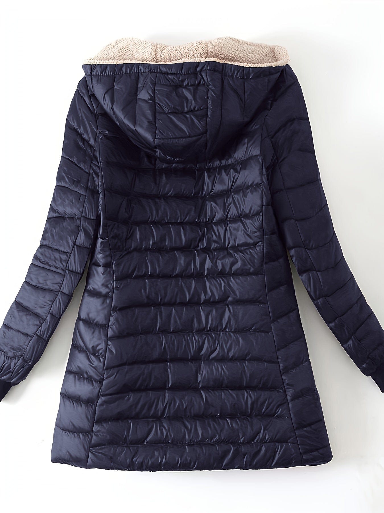 Zip Up Cozy Winter Warm Stylish Hooded Coat