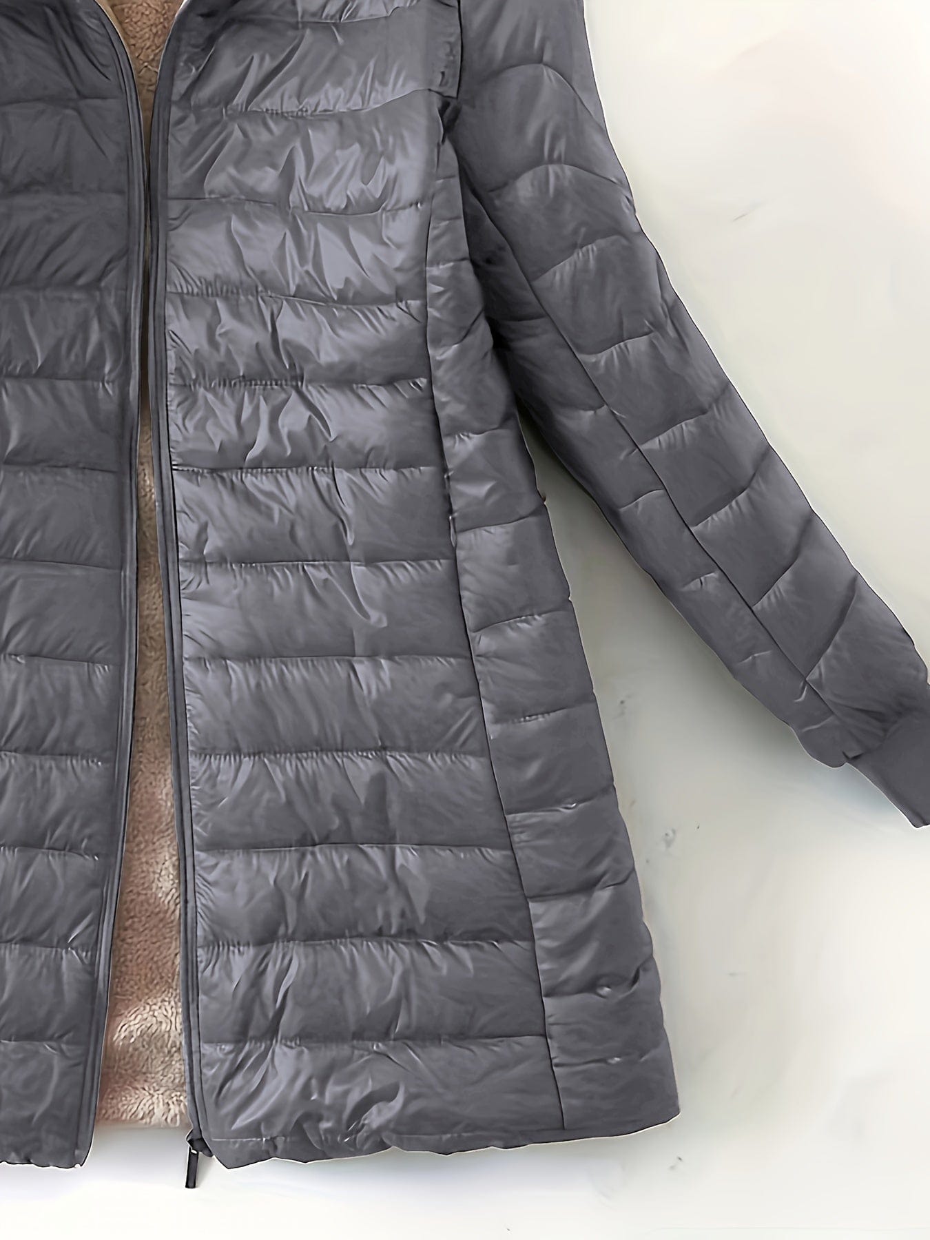 Zip Up Cozy Winter Warm Stylish Hooded Coat