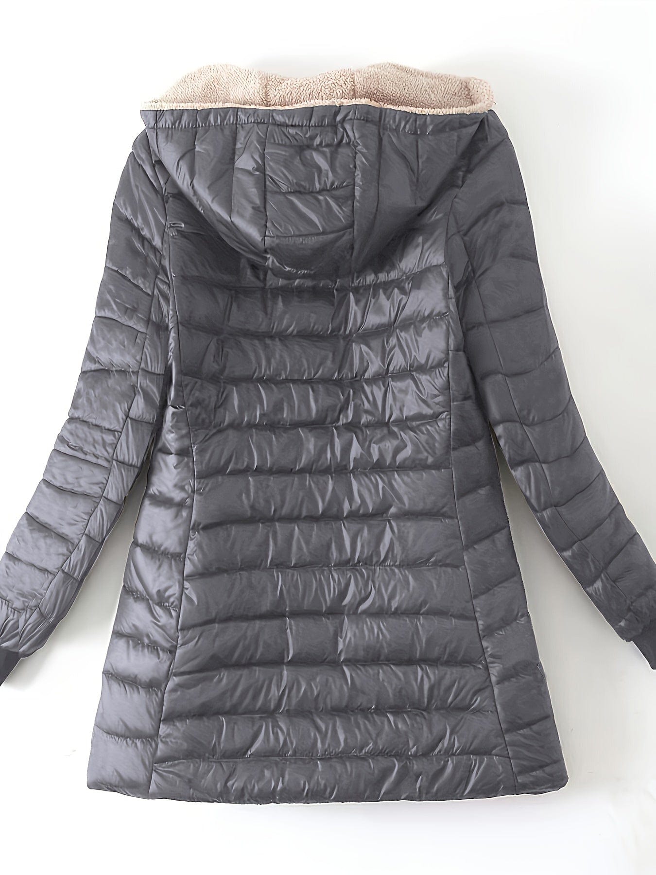 Zip Up Cozy Winter Warm Stylish Hooded Coat