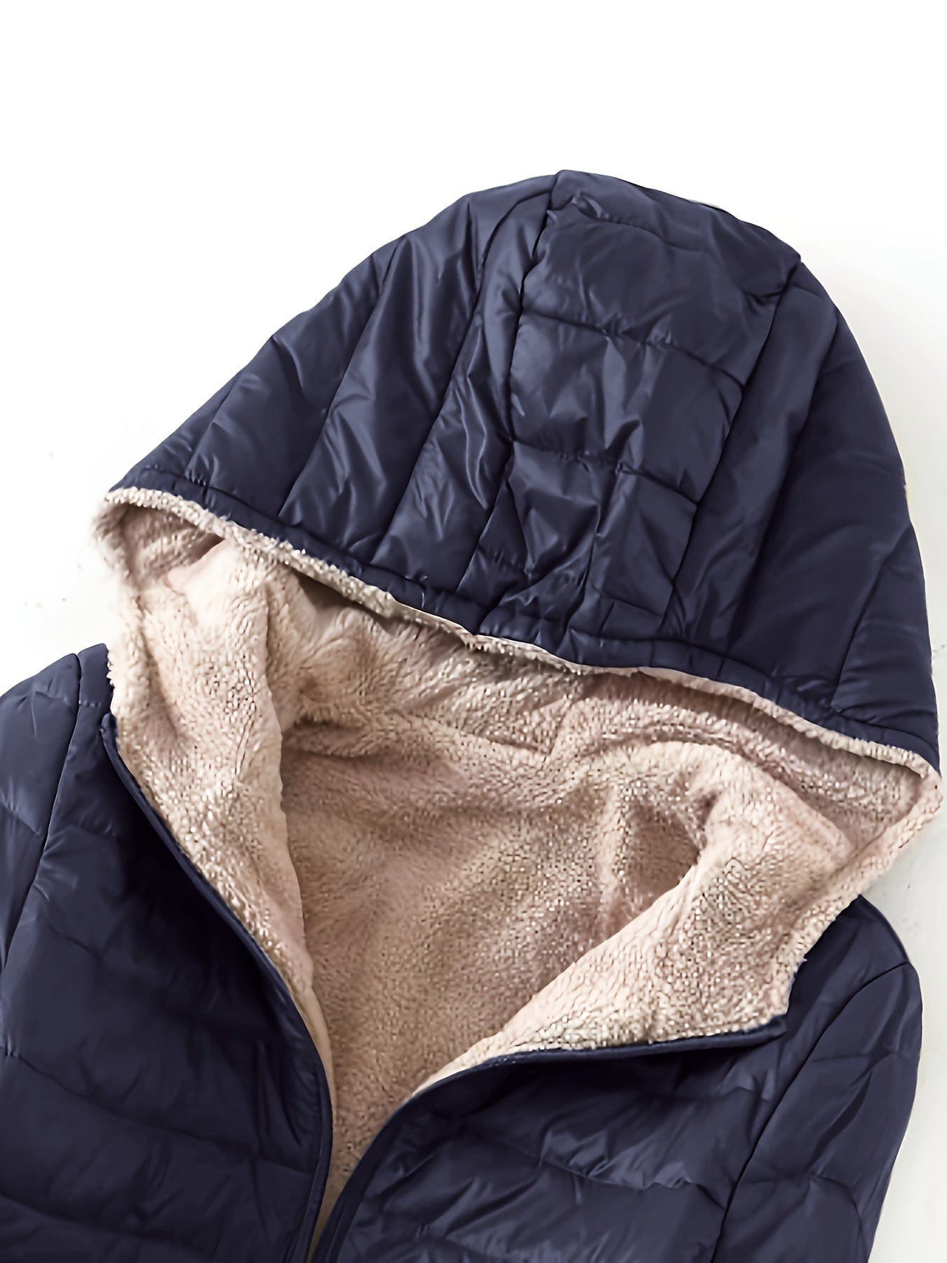 Zip Up Cozy Winter Warm Stylish Hooded Coat
