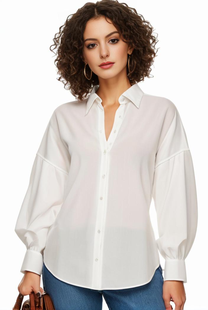 plus size casual blouse women s plus solid button up lantern sleeve turn down collar nipped waist blouse 101668