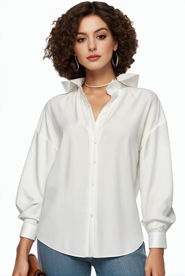 plus size casual blouse women s plus solid button up lantern sleeve turn down collar nipped waist blouse 101670