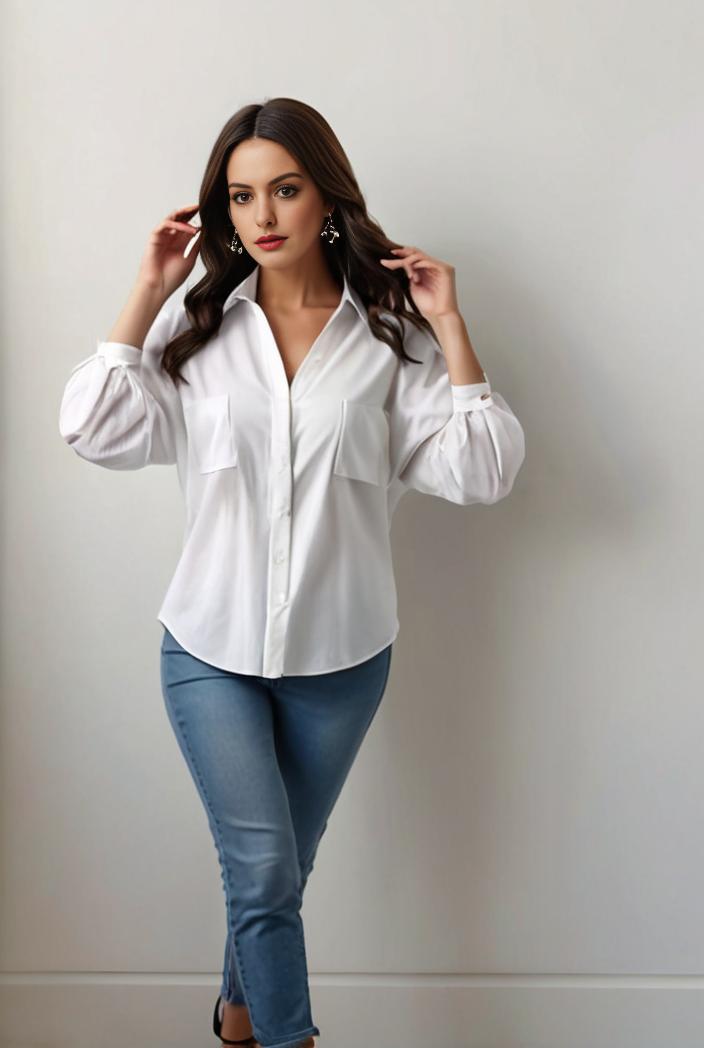 plus size casual blouse women s plus solid button up lantern sleeve turn down collar nipped waist blouse 101678
