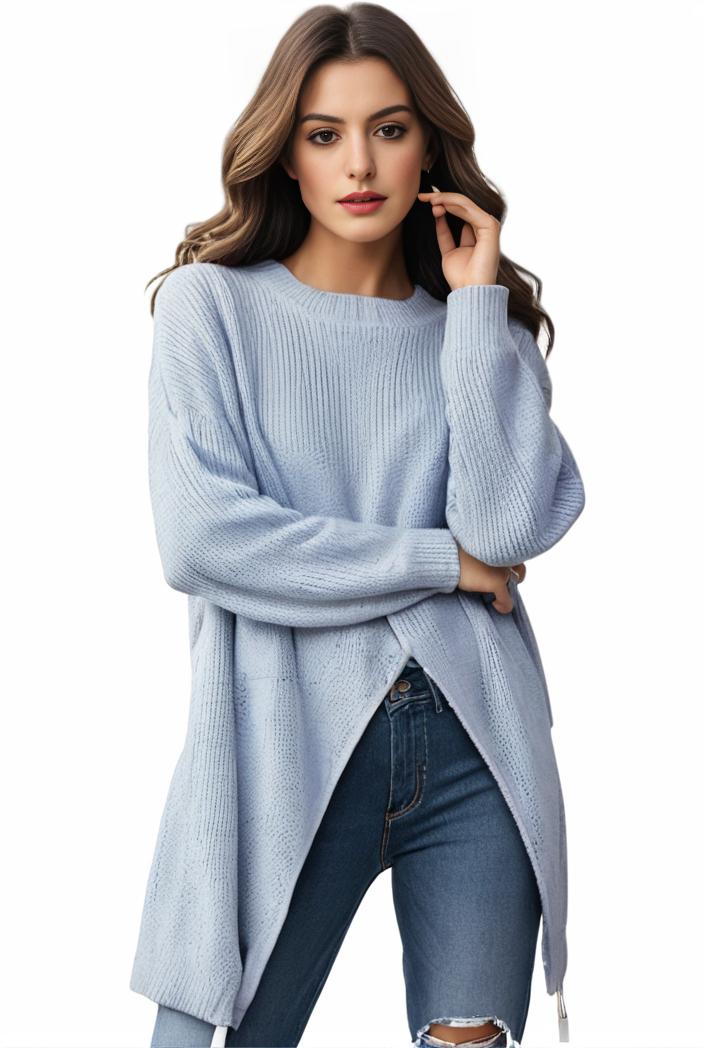 plus size casual sweater women s plus solid tassel trim long sleeve cowl neck high stretch jumper 101747