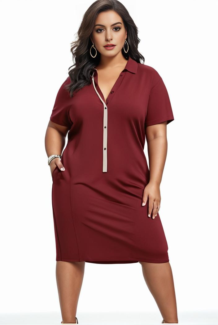 plus size faith letter print short sleeve midi dress with pockets women s plus slight stretch casual dress 102002