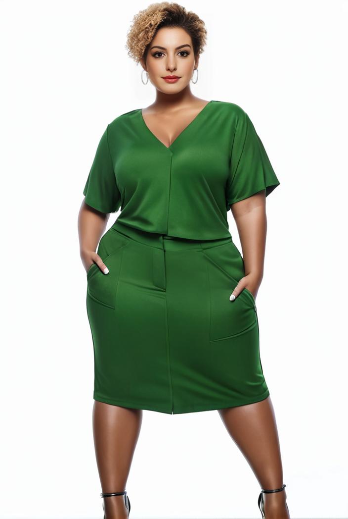 plus size faith letter print short sleeve midi dress with pockets women s plus slight stretch casual dress 102014