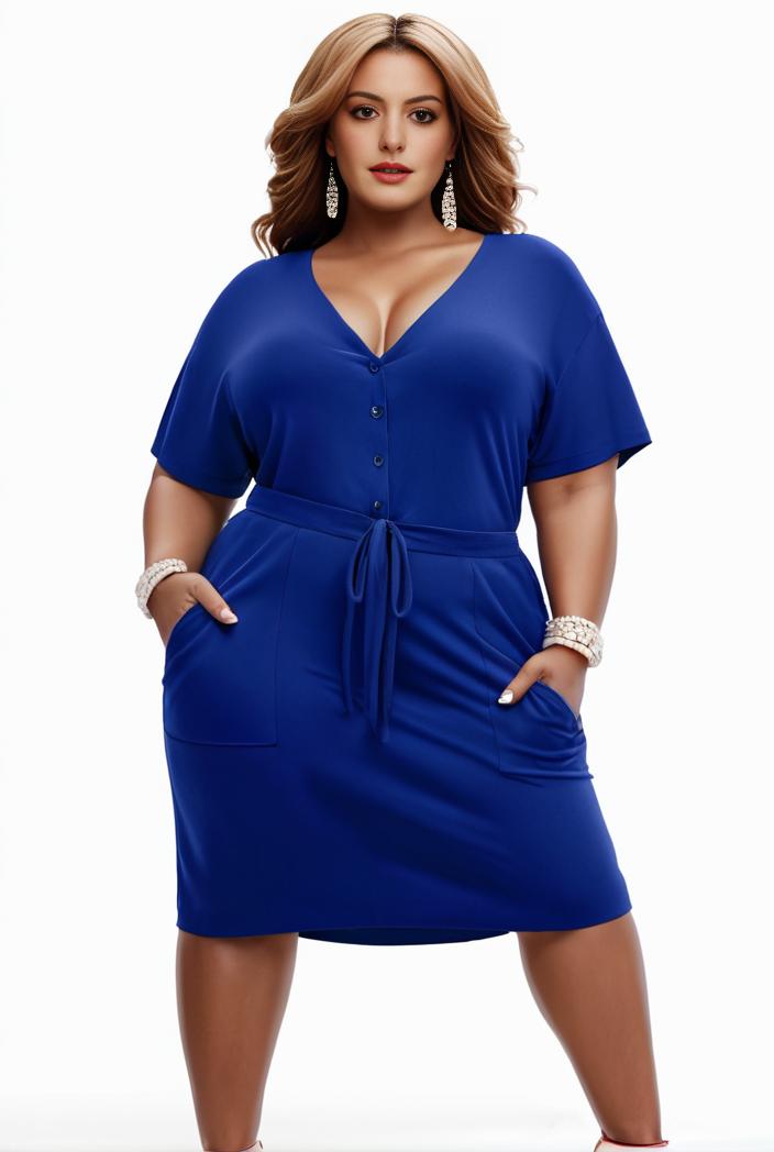 plus size faith letter print short sleeve midi dress with pockets women s plus slight stretch casual dress 102028