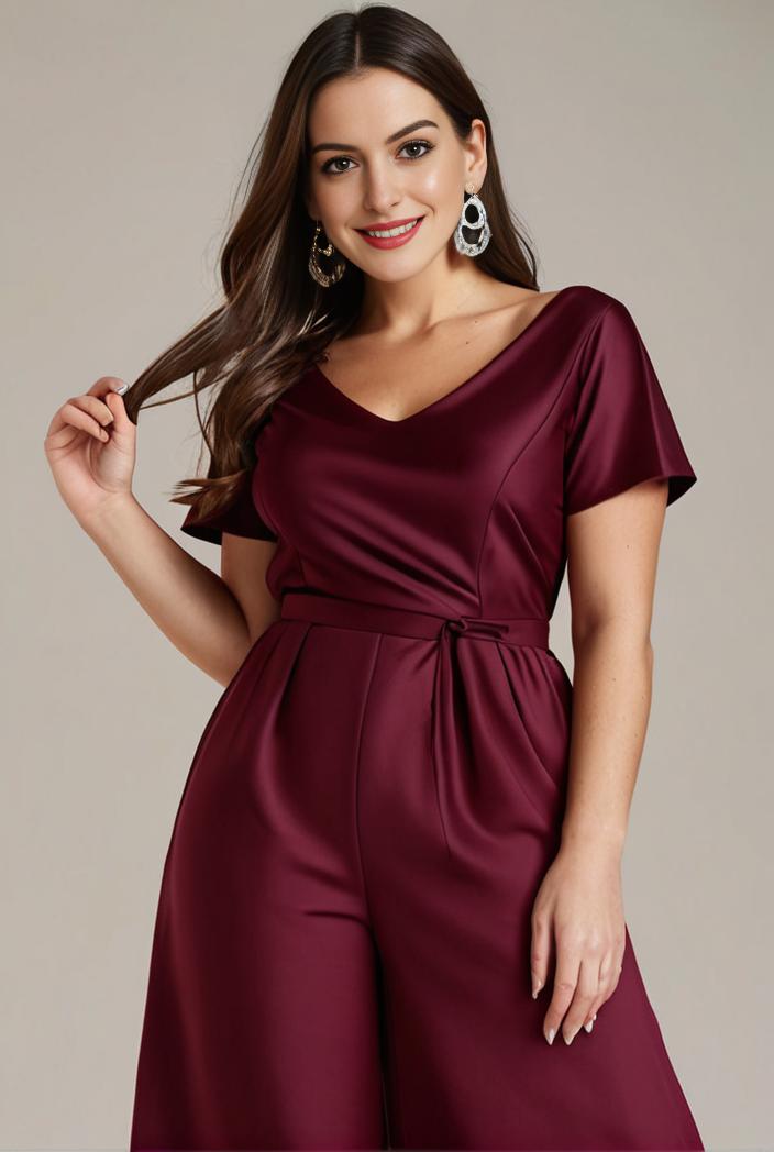 plus size sweetheart a line high slit maxi chiffon bridesmaid dress 104409