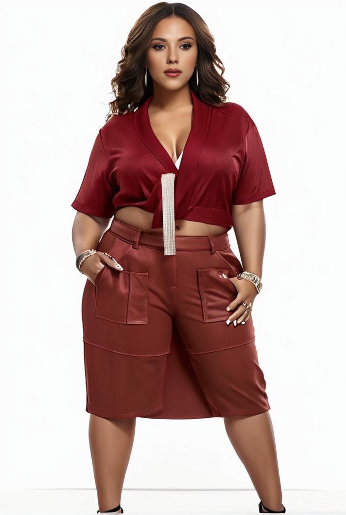 plus size faith letter print short sleeve midi dress with pockets women s plus slight stretch casual dress 108507