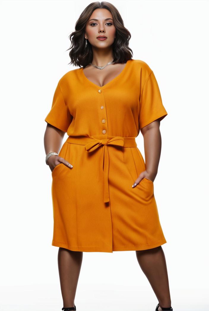 plus size faith letter print short sleeve midi dress with pockets women s plus slight stretch casual dress 108522