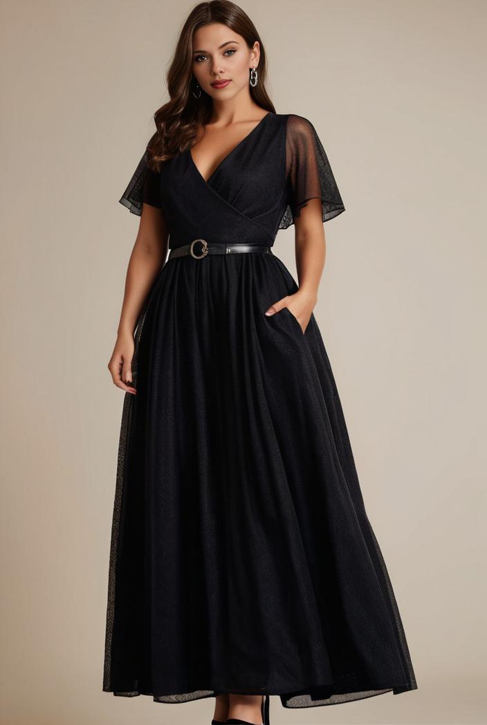 plus size floor length formal evening gowns for weddings 108547